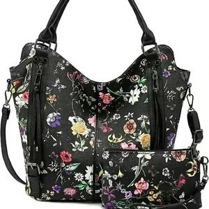 𝅺realer Tote Bag for Women PU Leather Shoulder Bags​